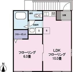 エスポワール五本木の物件間取画像